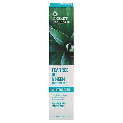 Tea Tree Oil And Neem Toothpaste Wintergreen