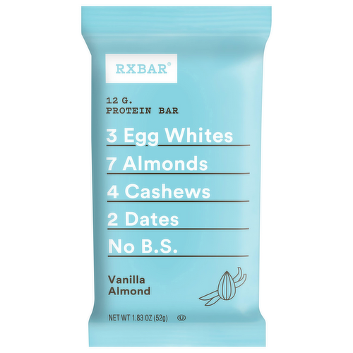 RXBAR Vanilla Almond protein bar 1.83 oz
