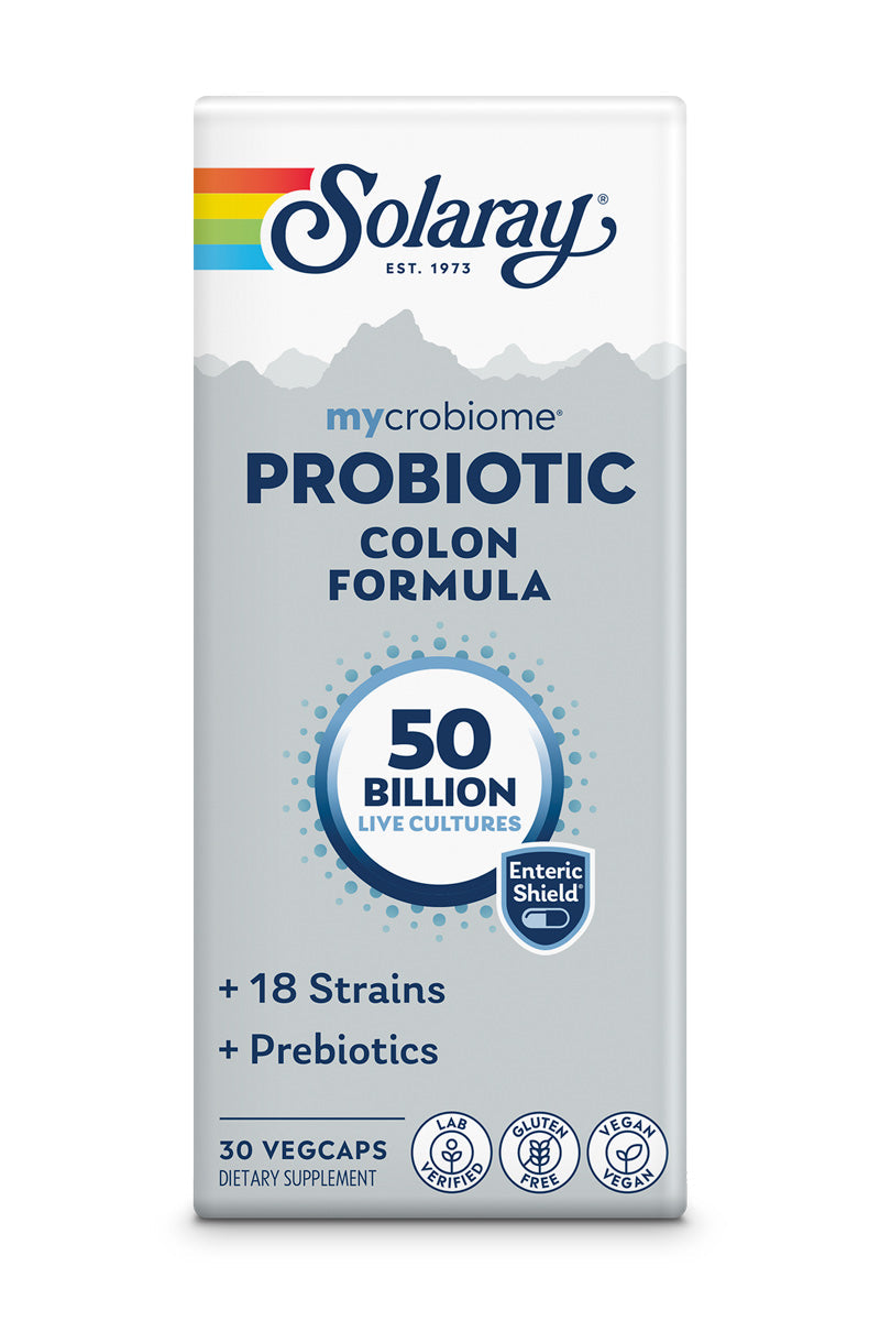 Solaray Mycrobiome Probiotic Colon Formula 50 Billion 30 count