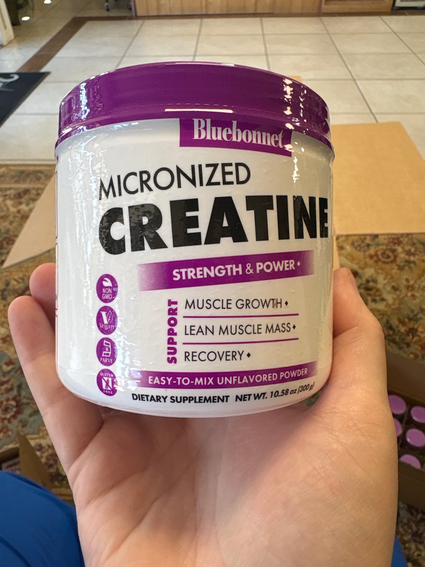 Micronized Creatine