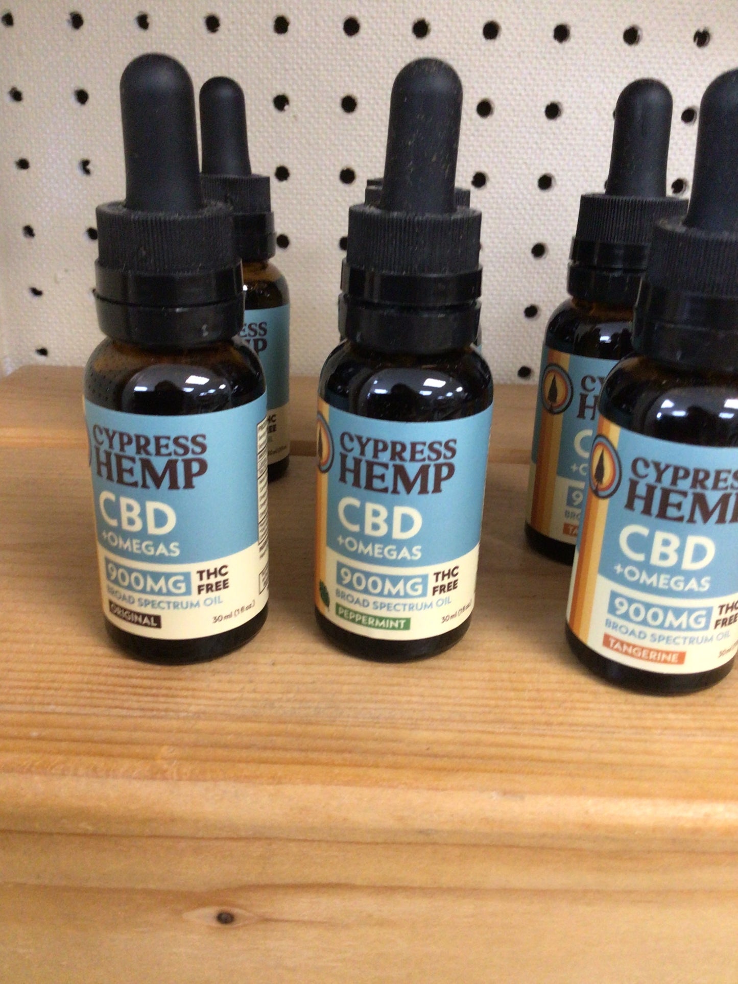 Cypress Hemp CBD Oil Peppermint 900mg