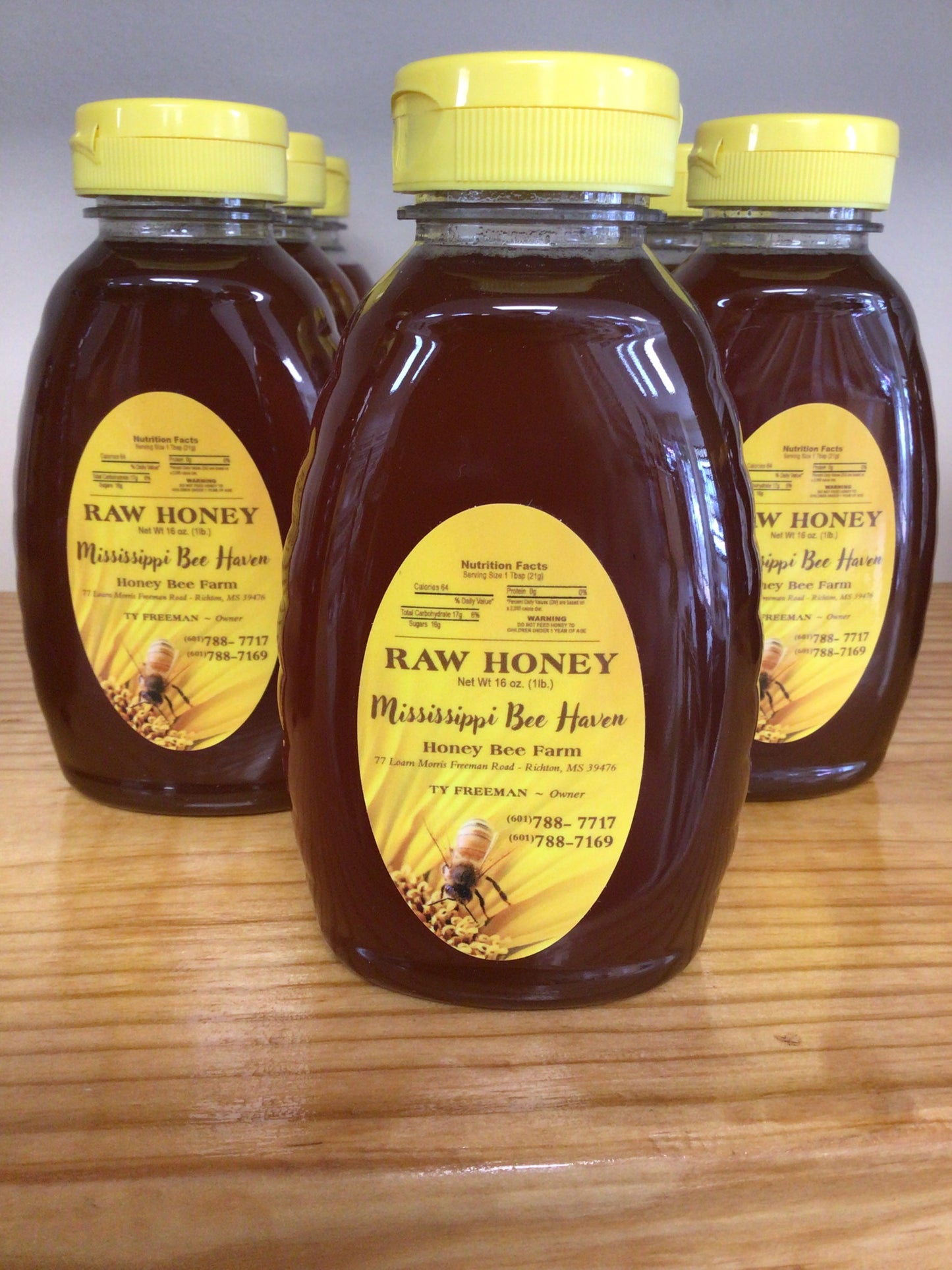 Mississippi Bee Haven Honey Plastic 1lb
