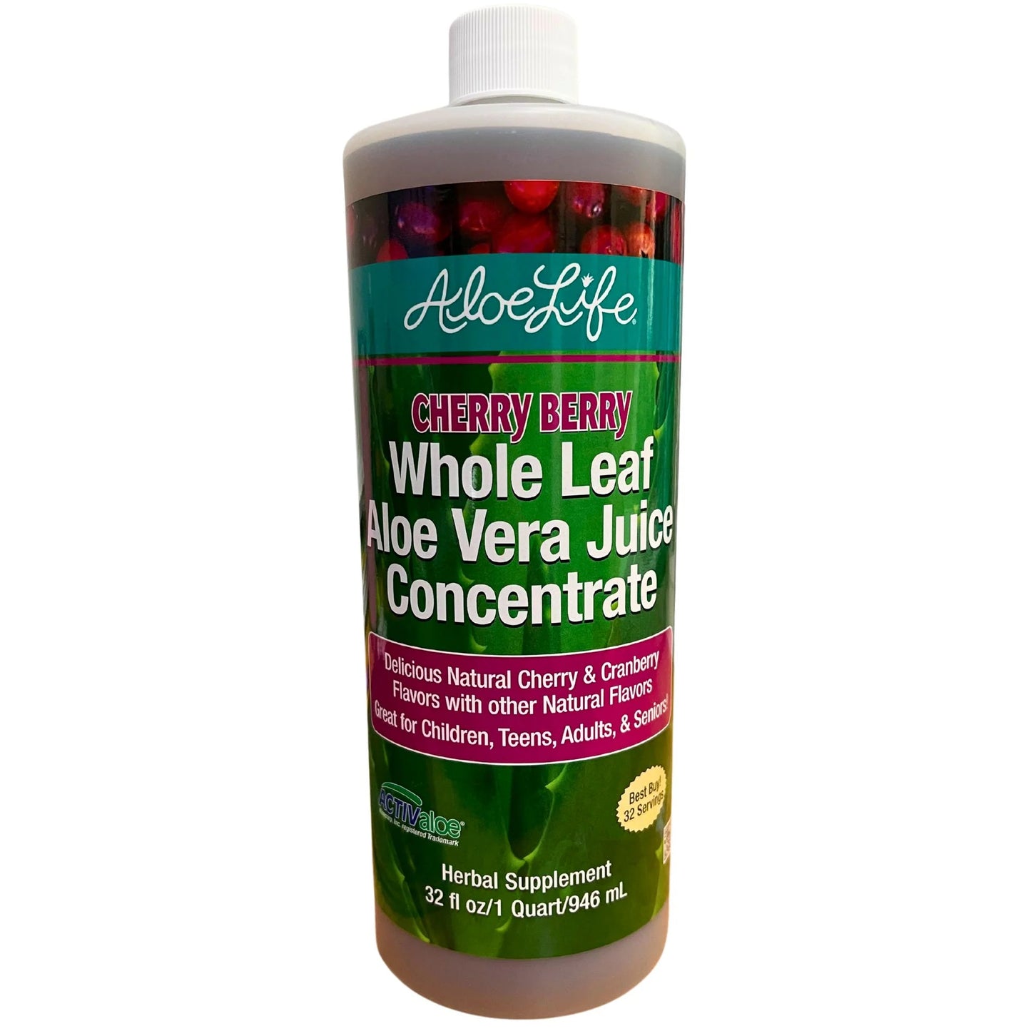 Cherry Berry Aloe 32 oz