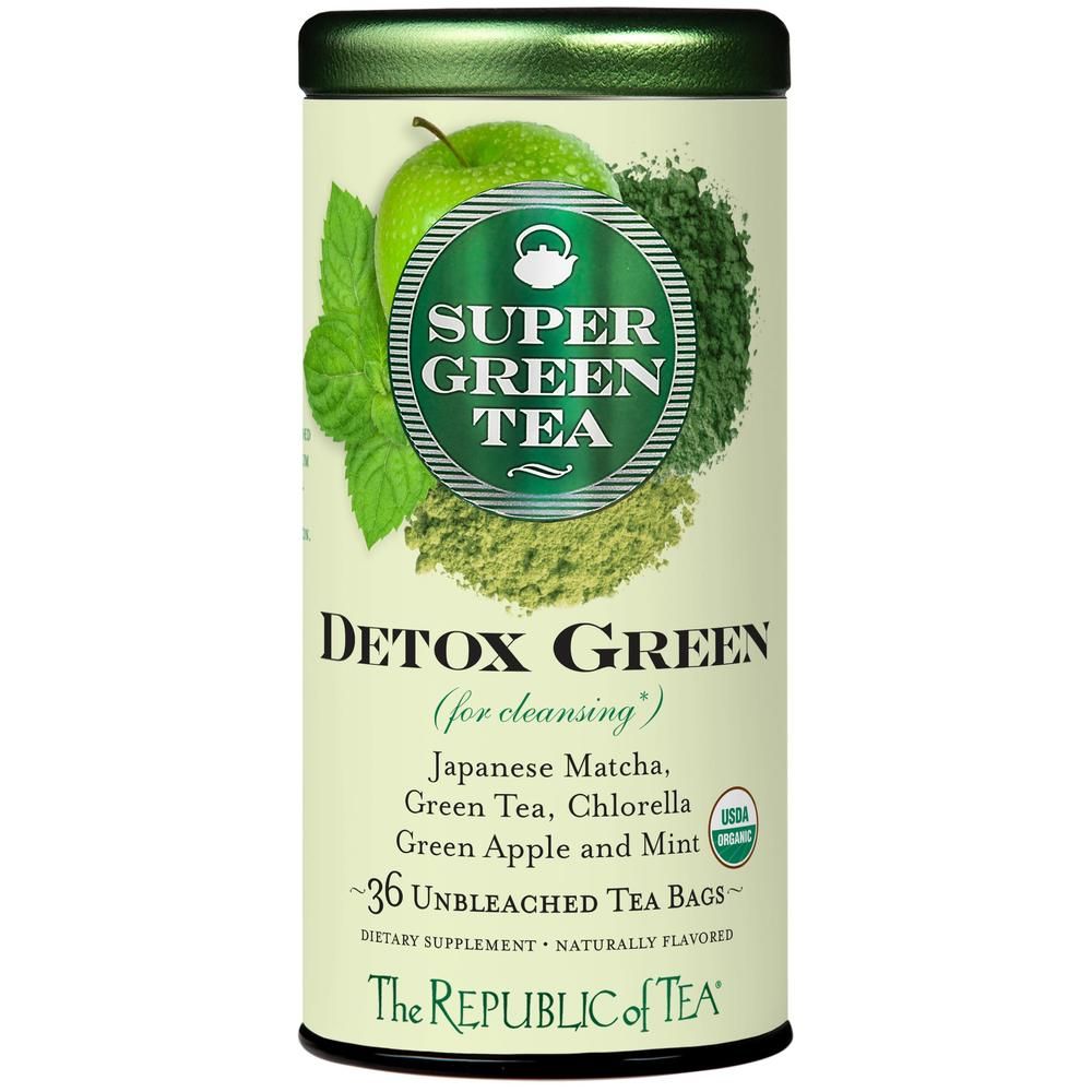 The Republic of Tea Detox Green SuperGreen Tea