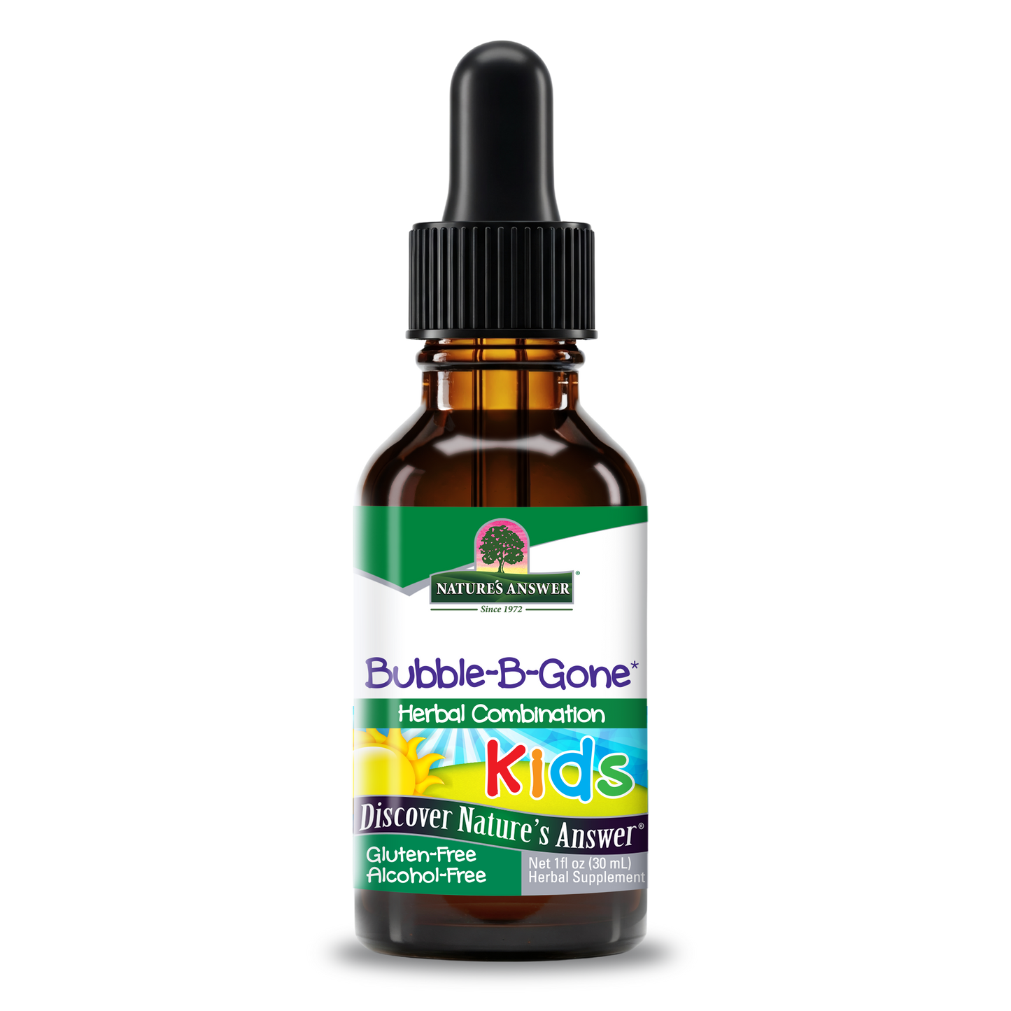 Nature's Answer Bubble-B-Gone Alcohol Free Liquid 1 oz