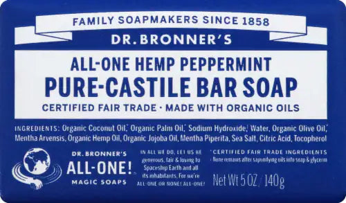 Castile Peppermint Bar Soap