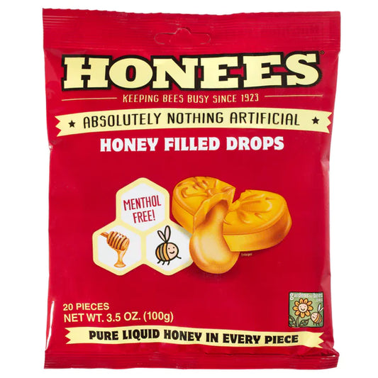 Honees Original Honey Drops 20-count bag