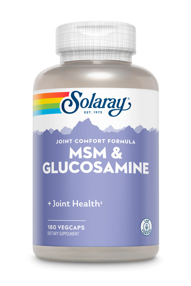 Solaray MSM & Glucosamine 180 VegCaps