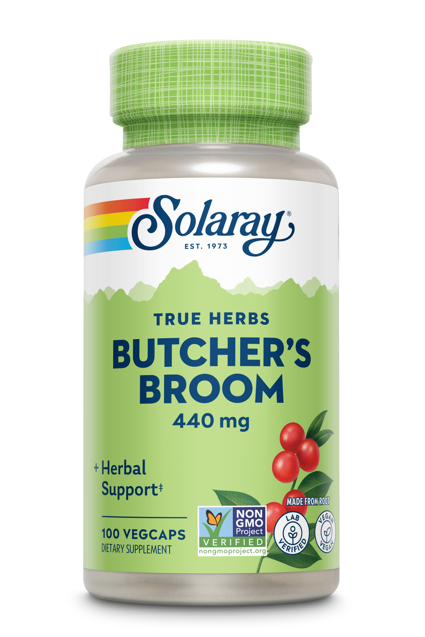 Solaray Butcher's Broom Root 440 mg