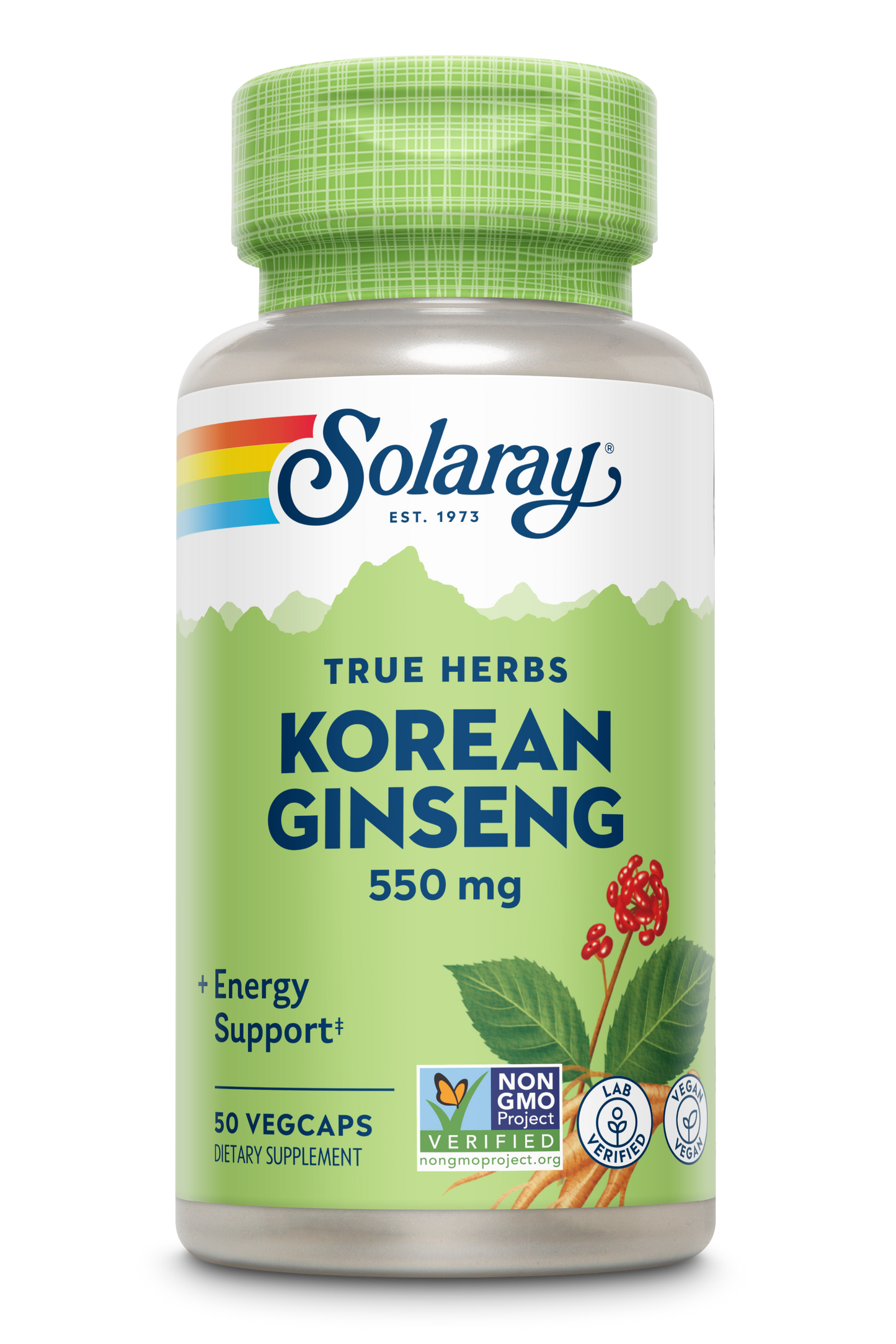 Solaray Korean Ginseng Root 550 mg