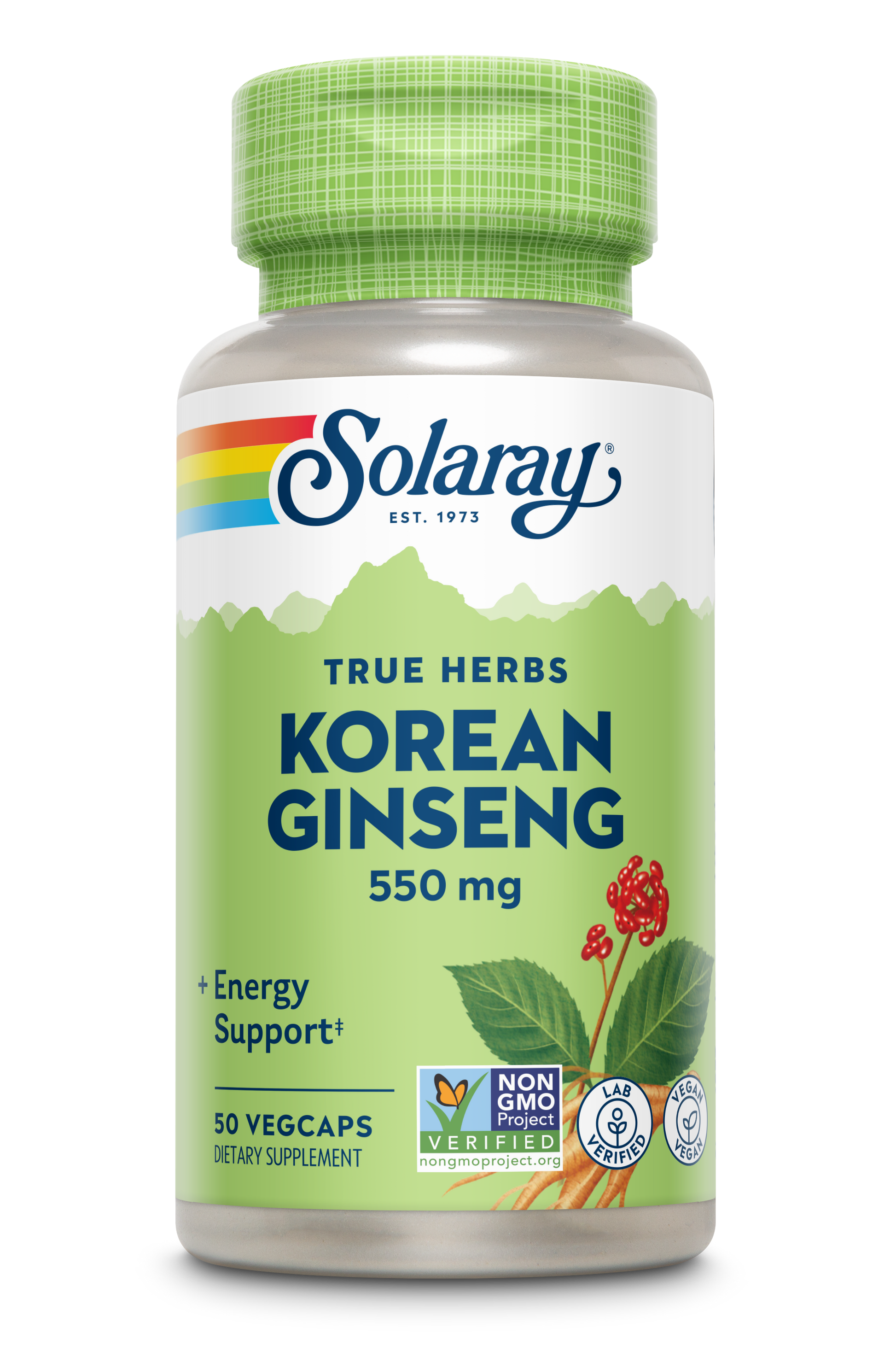 Solaray Korean Ginseng Root 550 mg