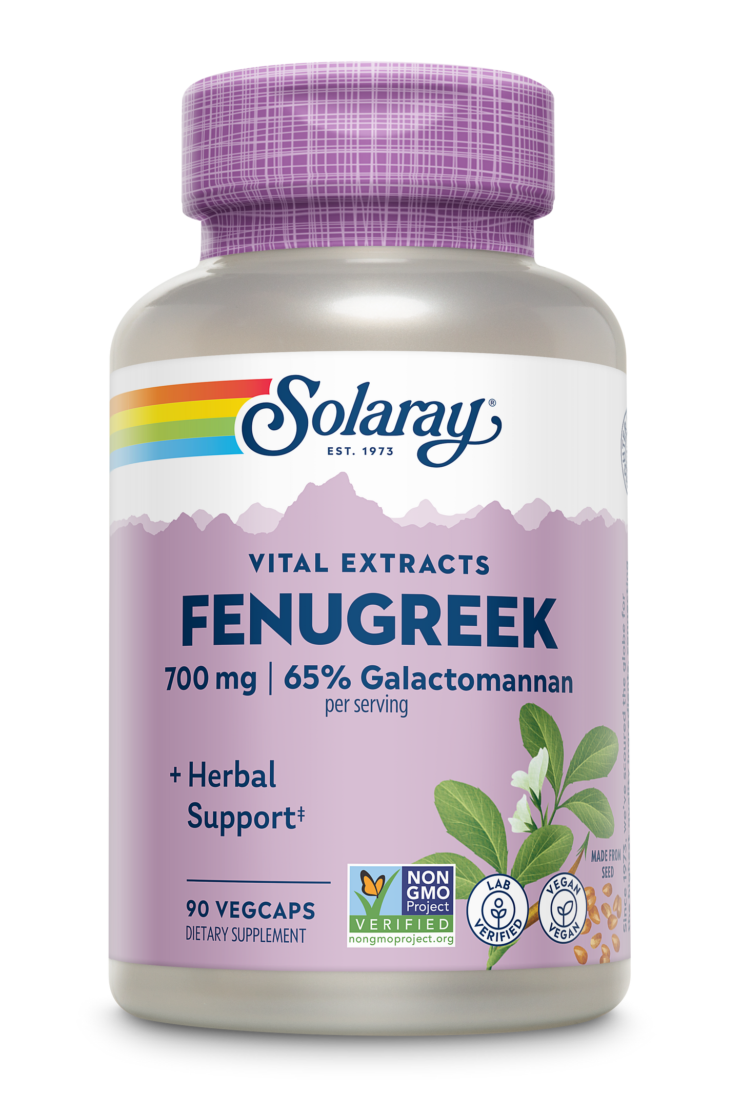 Solaray Fenugreek Seed Extract 700 mg