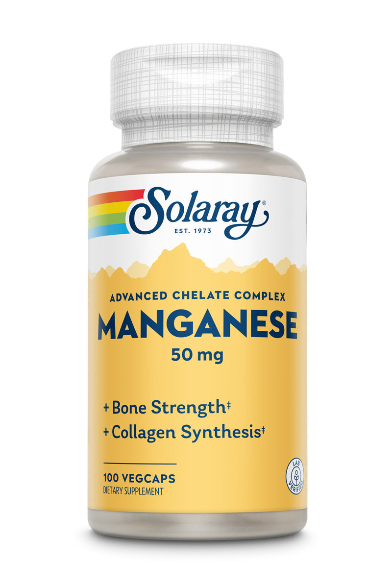 Solaray Manganese 50 mg