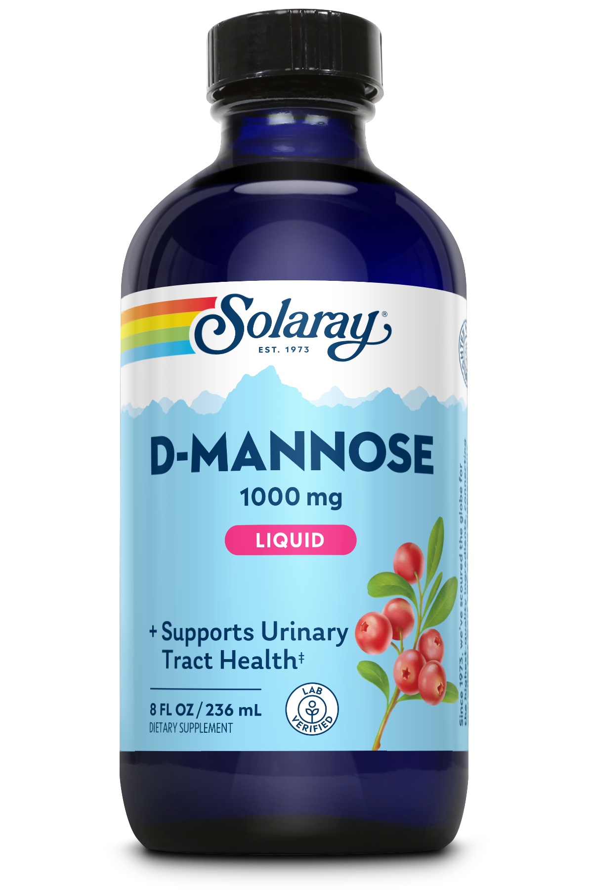 Solaray D-Mannose with CranActin Liquid