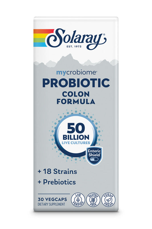 Solaray Mycrobiome Probiotic Colon Formula 50 Billion 30 count