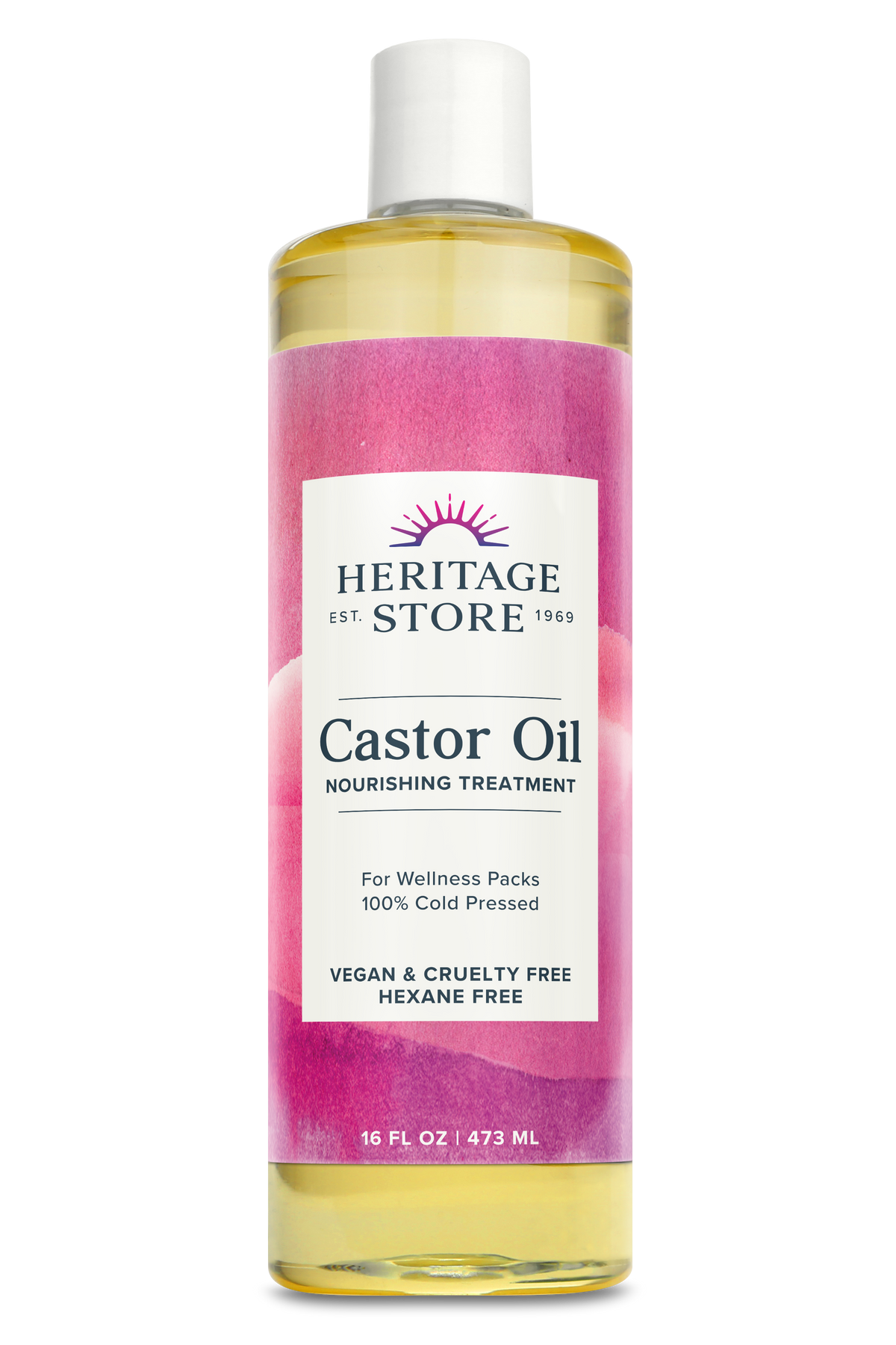 Heritage Store Castor Oil 16 fl oz