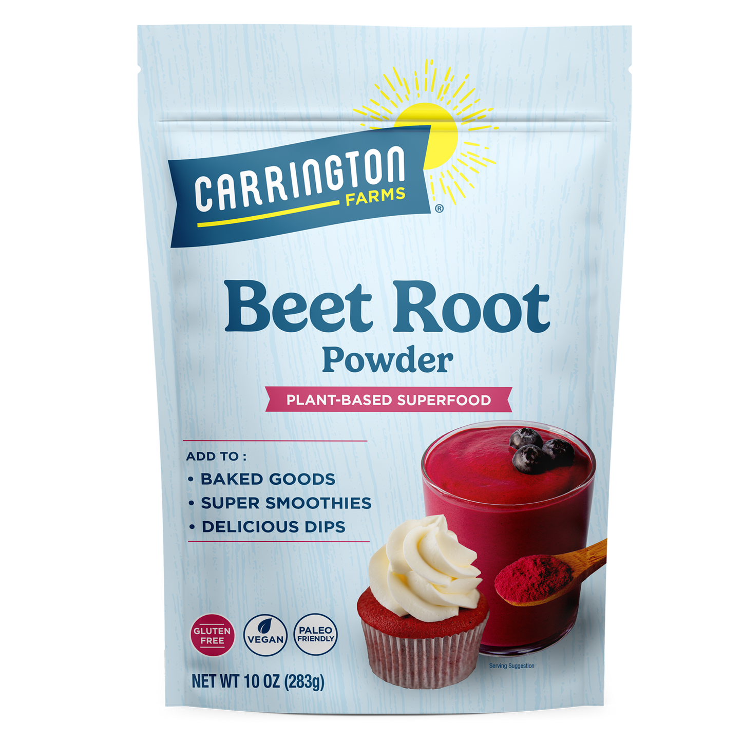 Carrington Farms Organic Beet Root Powder, 10 oz