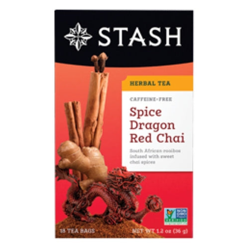 Stash Tea Spice Dragon Red Chai Caffeine Free 18 bags