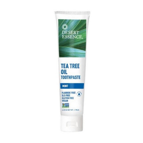 Desert Essence Natural Tea Tree Oil Toothpaste Mint 6.25 oz