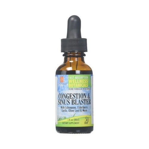 L.A. Naturals Congestion & Sinus Blaster Drops 1 oz