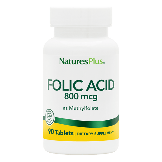 Folic Acid 800 mcg front label