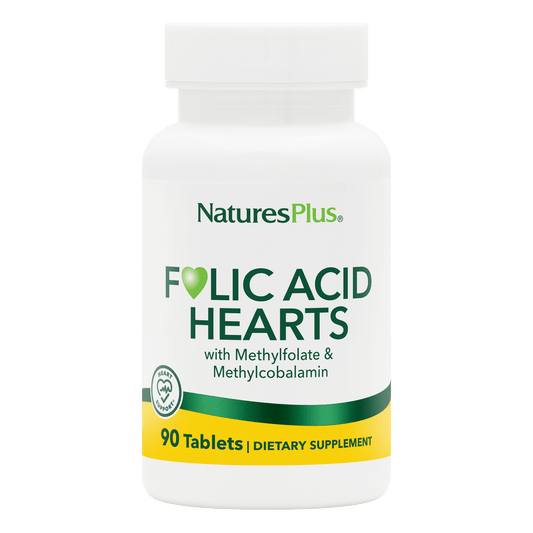 Folic Acid Hearts front label