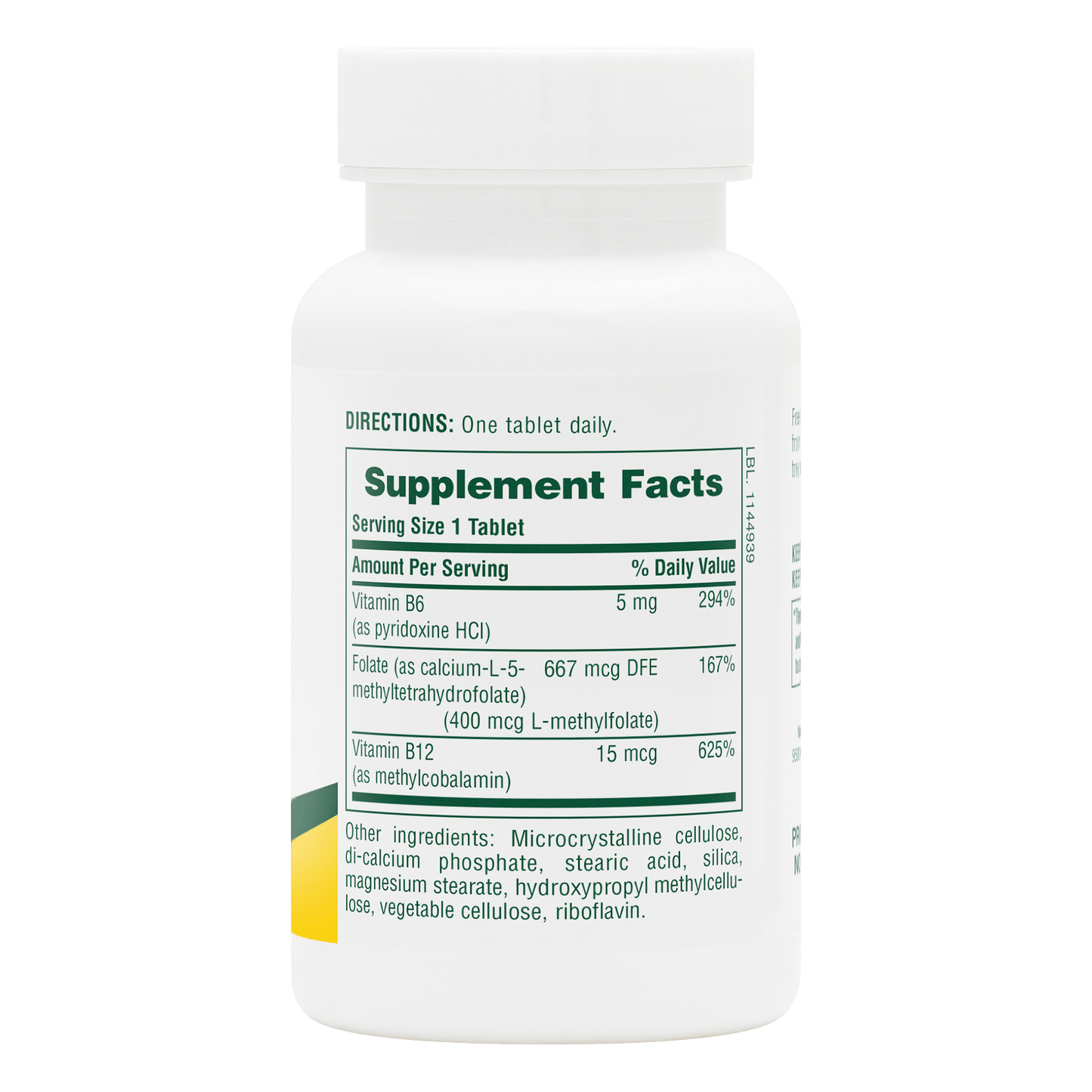 Folic Acid Hearts supplement facts