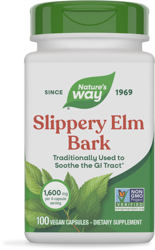 Nature's Way Slippery Elm Bark 100 capsules