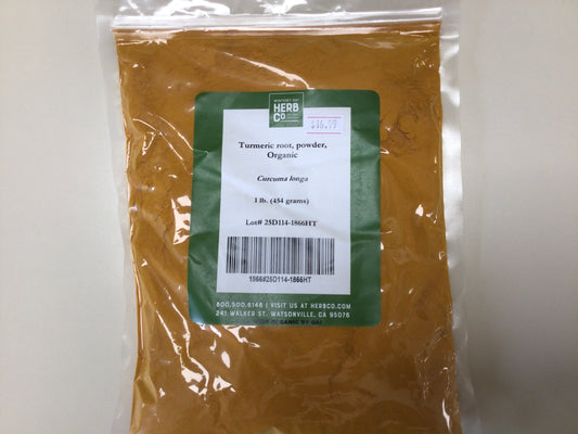 Monterey Bay Herb - Tumeric Root Powder - Organic