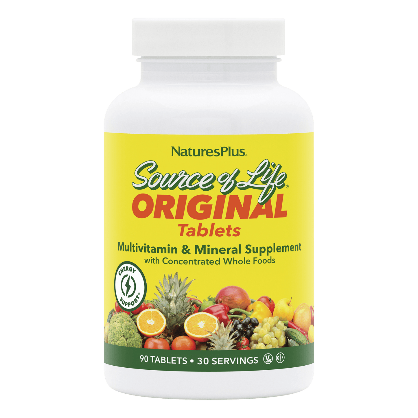 Source of Life 90 tablets multivitamin front label
