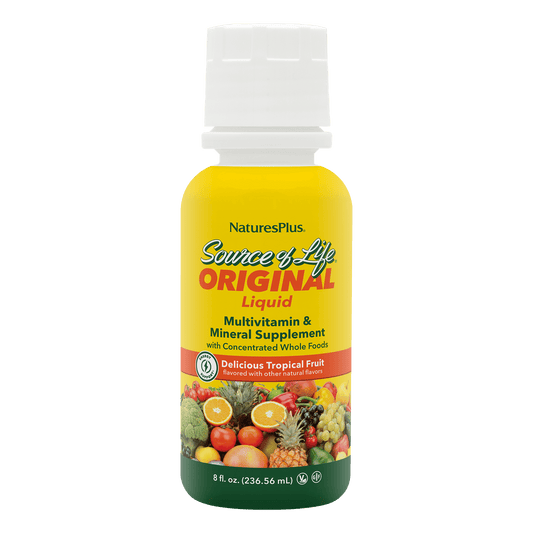 Source of Life Liquid Vitamins 8 oz front label
