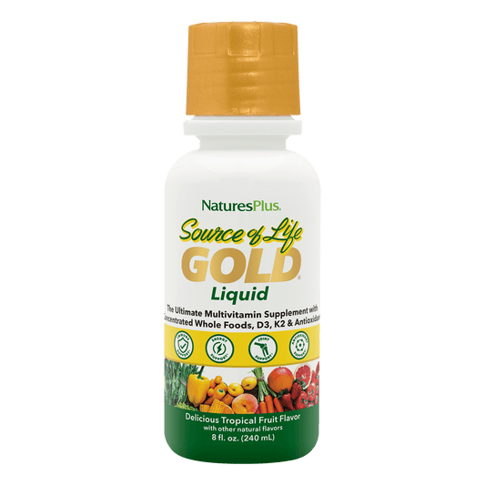 NaturesPlus Source of Life Gold Multivitamin Liquid 8 fl oz