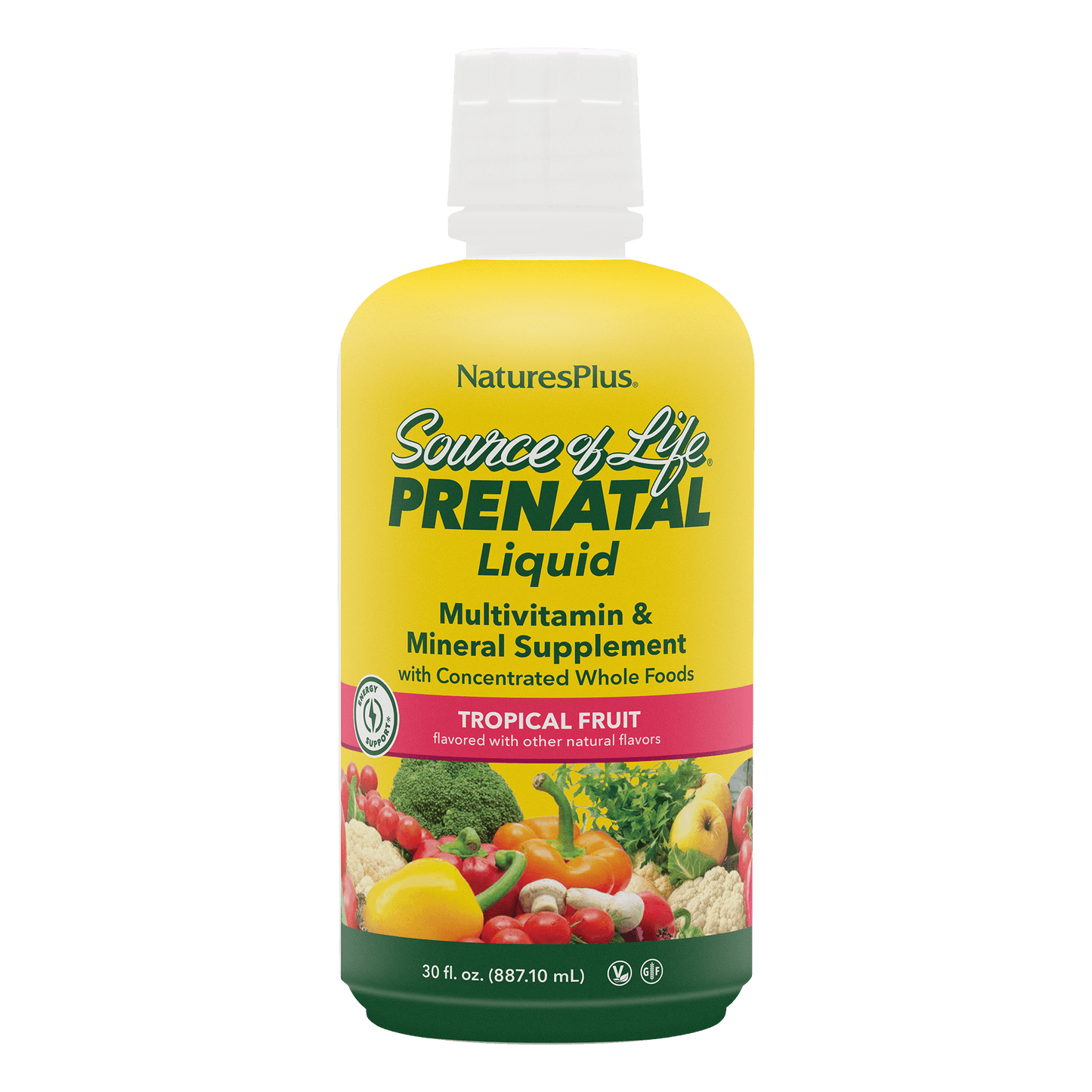 Source of Life Prenatal Liquid front label