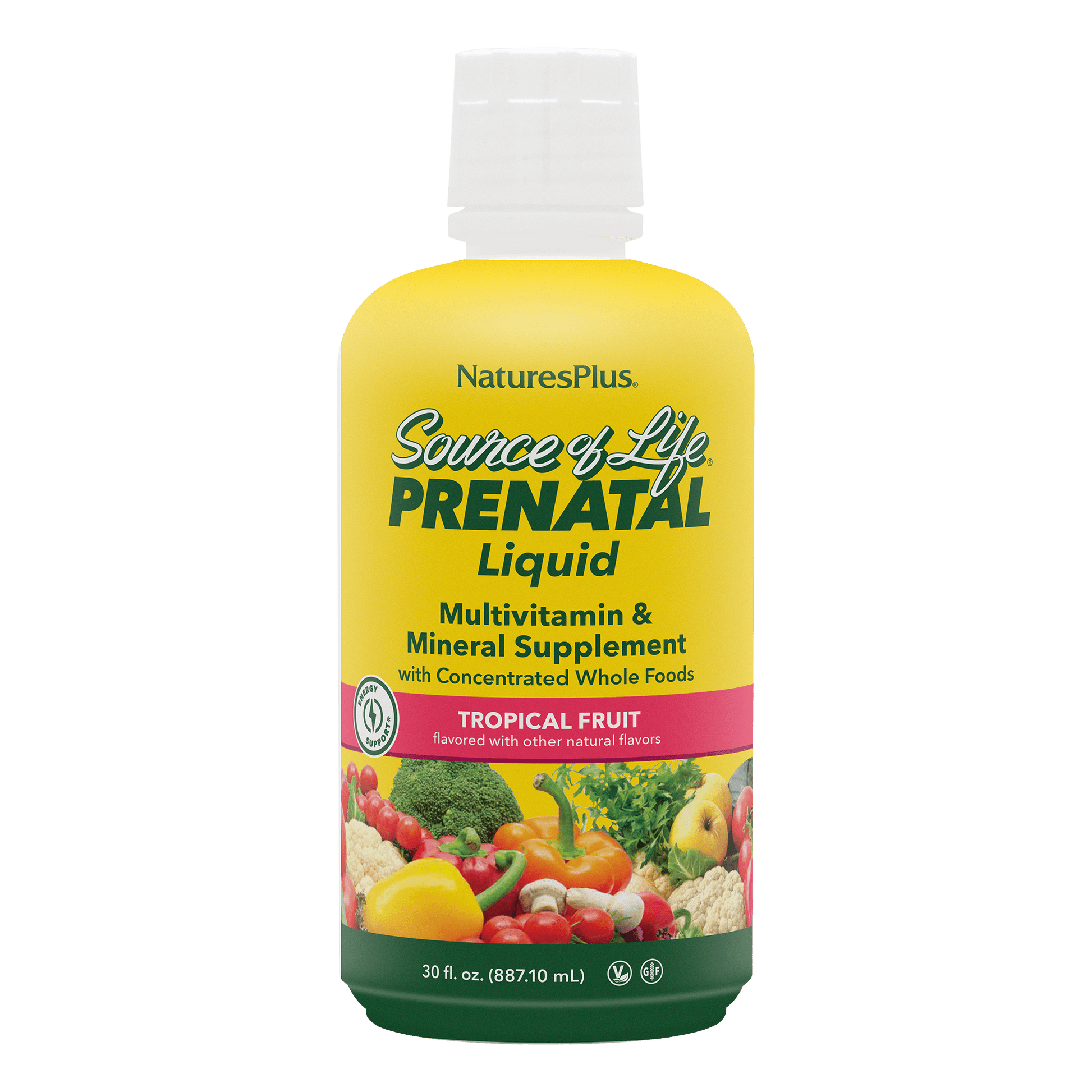 Source of Life Prenatal Liquid front label