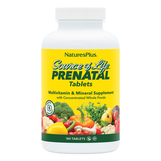 Source of Life Prenatal 180 count front label