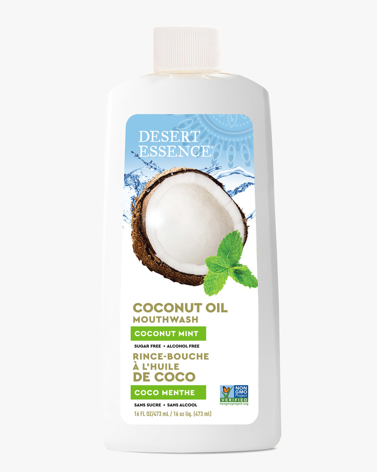 Desert Essence Coconut Oil Mouthwash Coconut Mint 16 fl oz