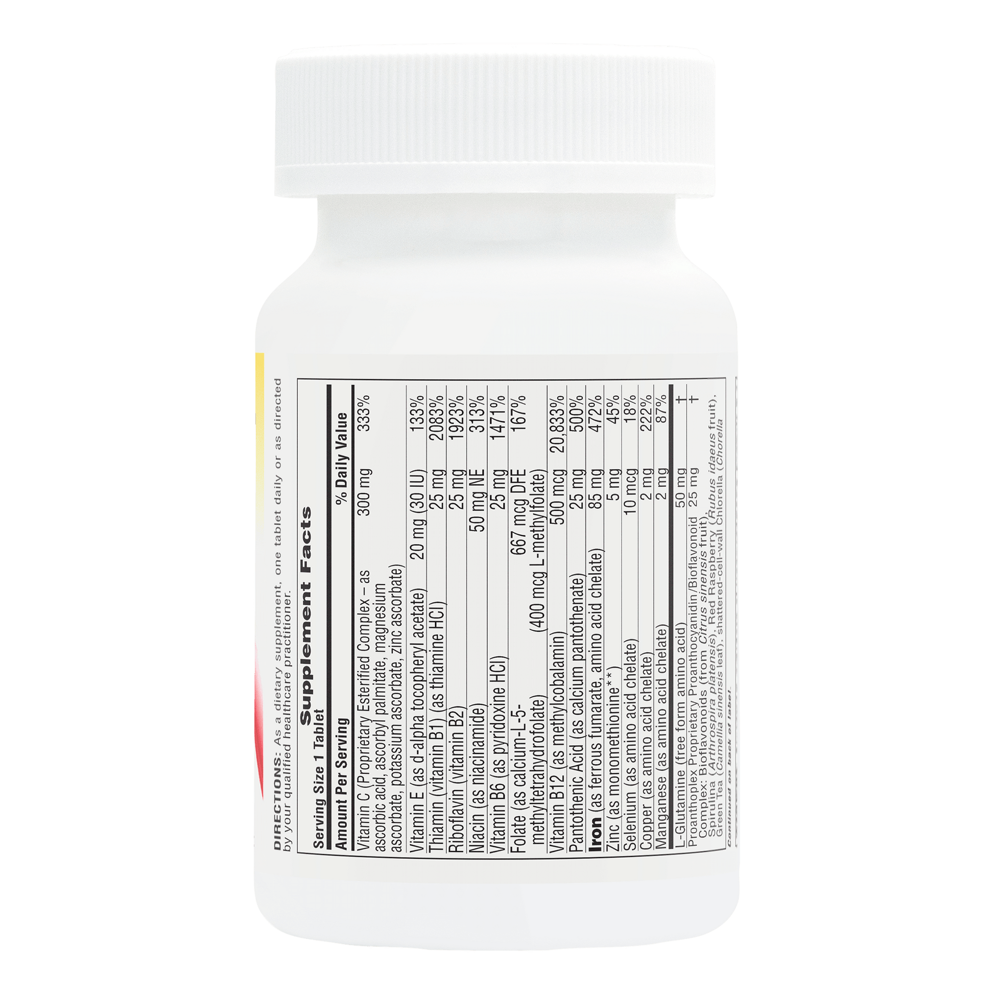 Hema-Plex Slow-Release Tablets supplement facts