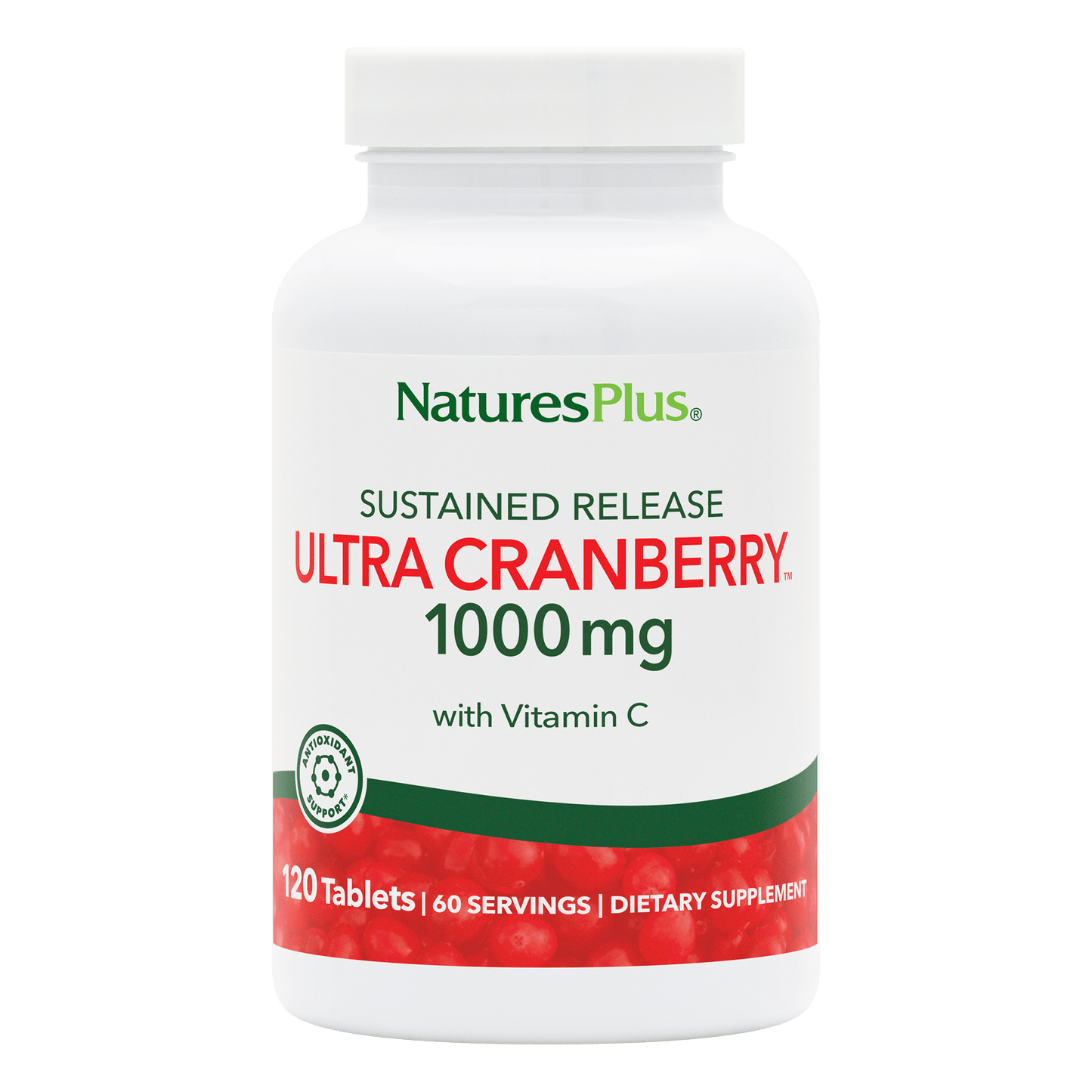 Ultra Cranberry 1000 front label