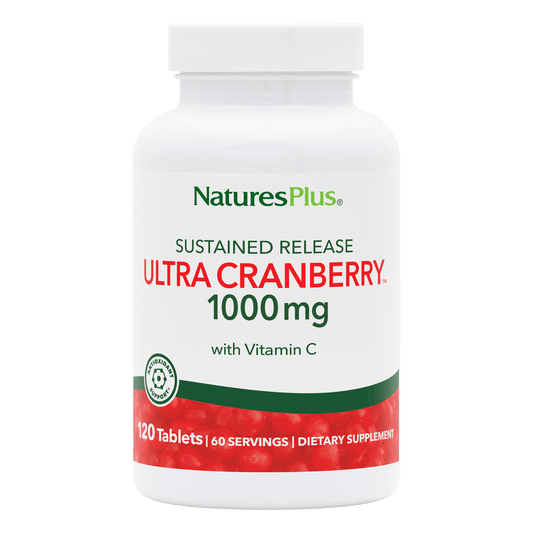 Ultra Cranberry 1000 front label