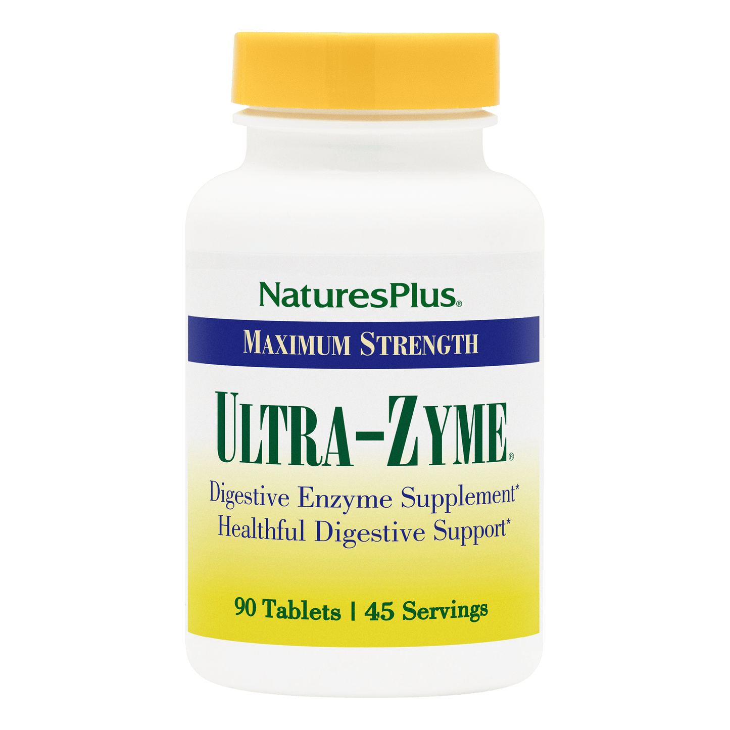 Ultra-Zyme digestive enzyme tablets front label