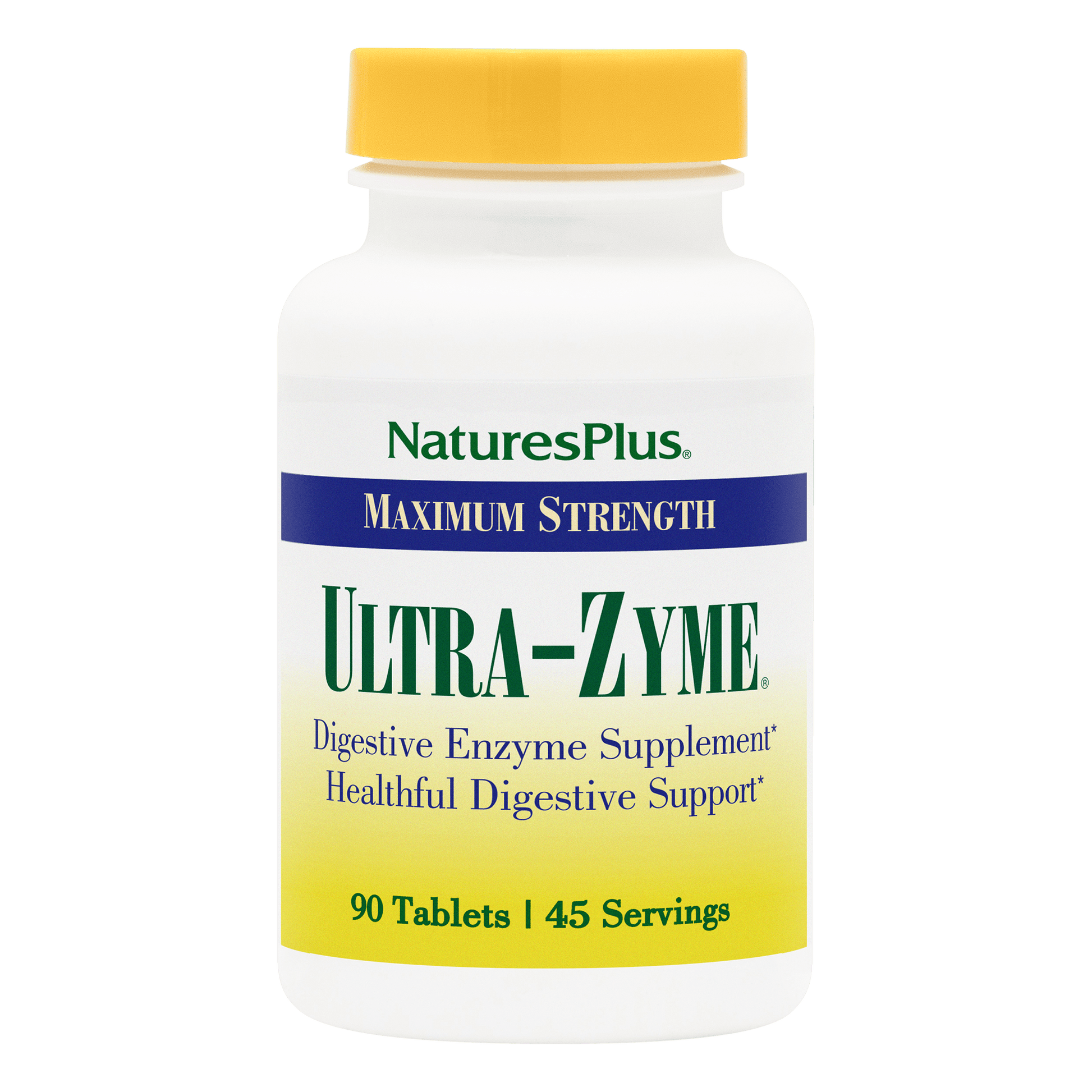 Ultra-Zyme digestive enzyme tablets front label