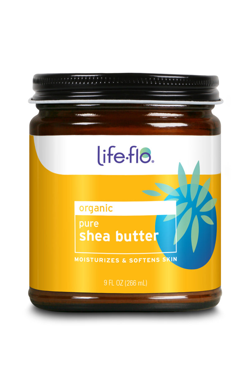 Life-flo Pure Shea Butter Organic Unrefined 9 oz