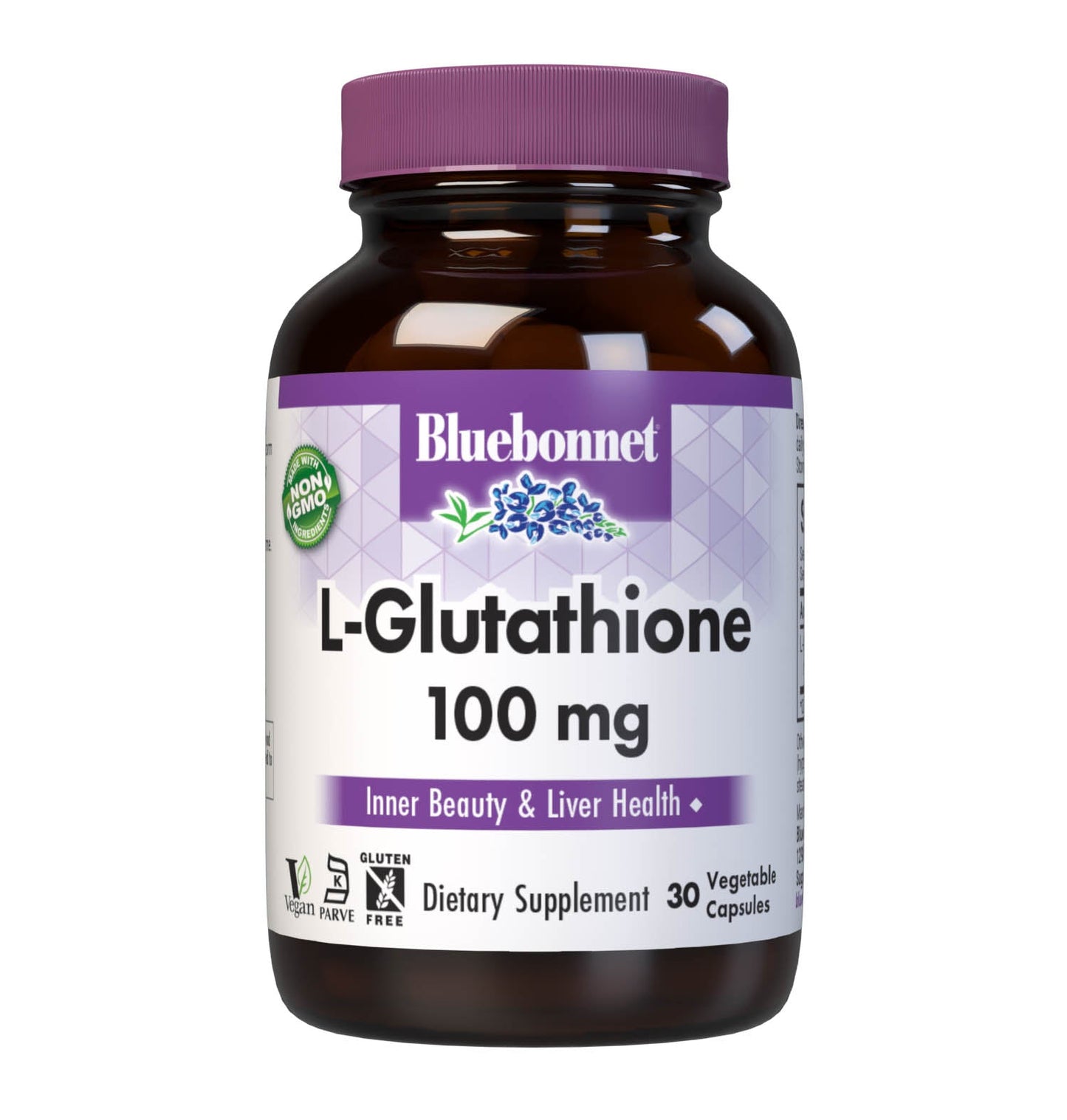 Bluebonnet L-Glutathione 100 mg front label