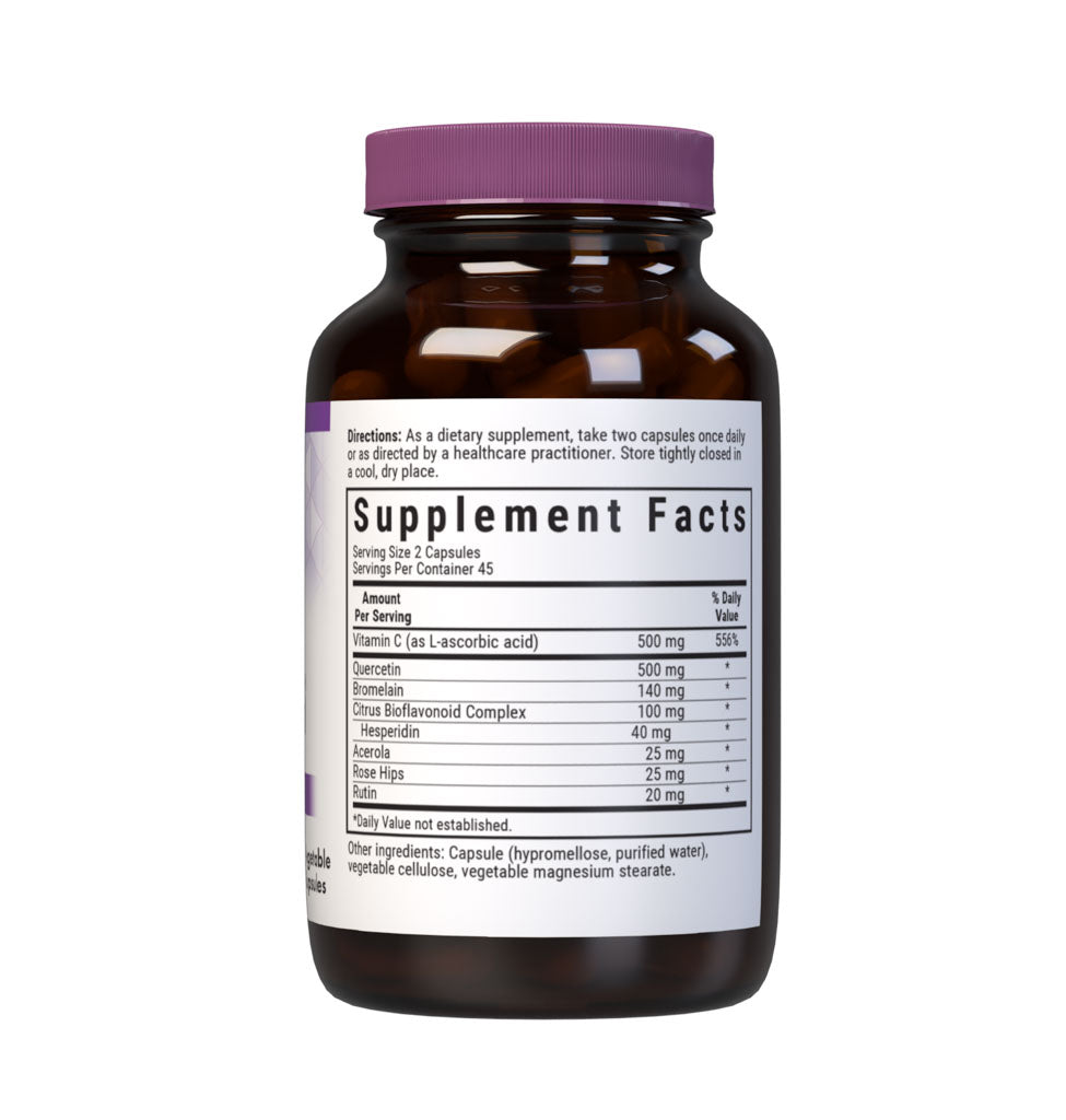 Bluebonnet Super Quercetin 90 ct supplement facts