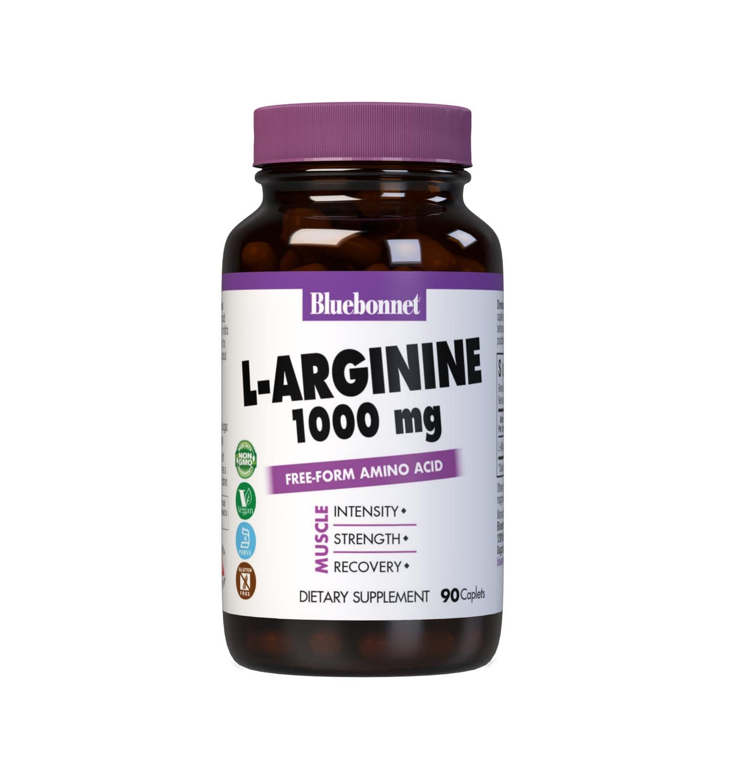 Bluebonnet L-Arginine 1000 mg front bottle