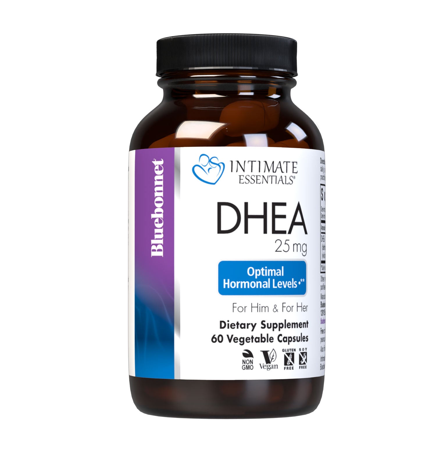 Bluebonnet Intimate Essentials DHEA front label