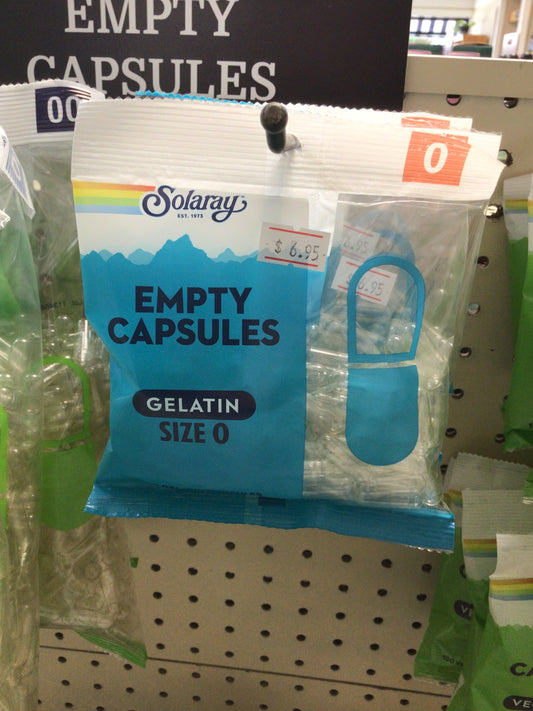 Empty Capsules size 0