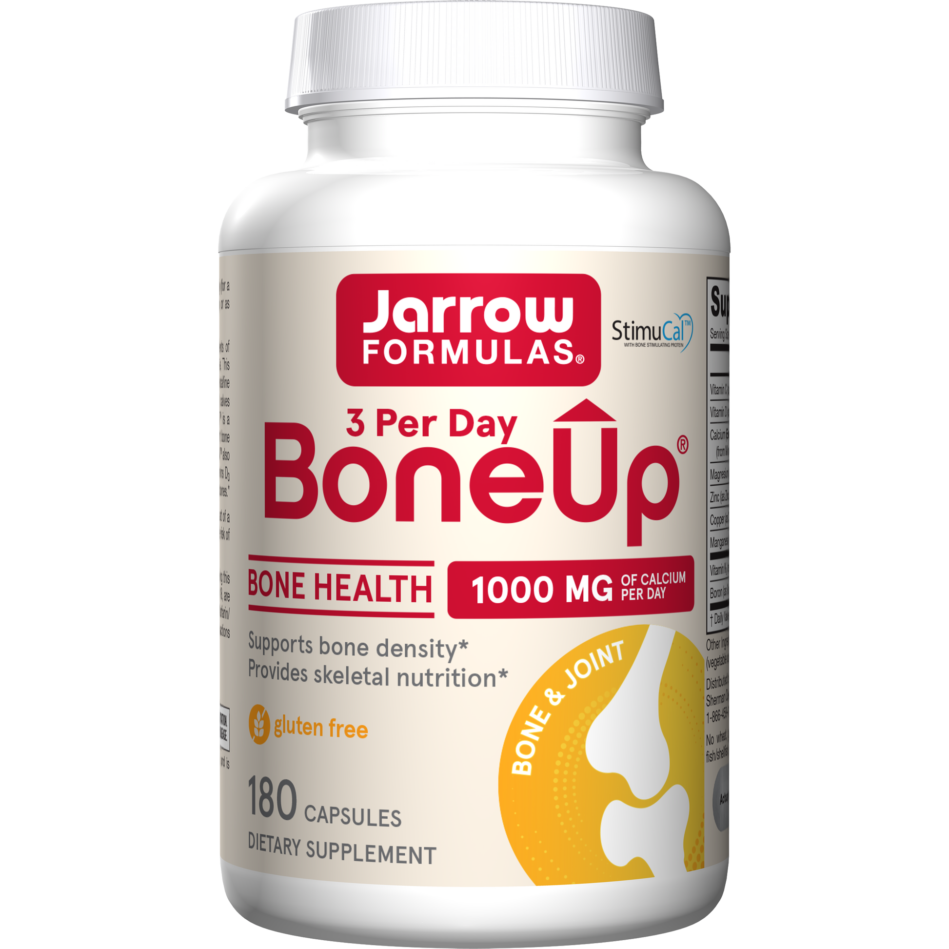Jarrow Formulas BoneUp Three Per Day 180 capsules