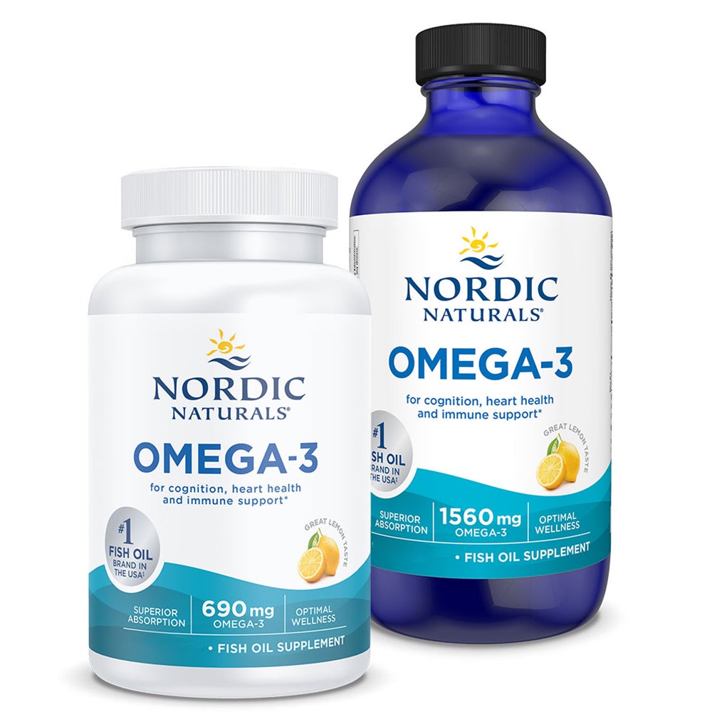 Nordic Naturals Omega-3, 120 soft gels