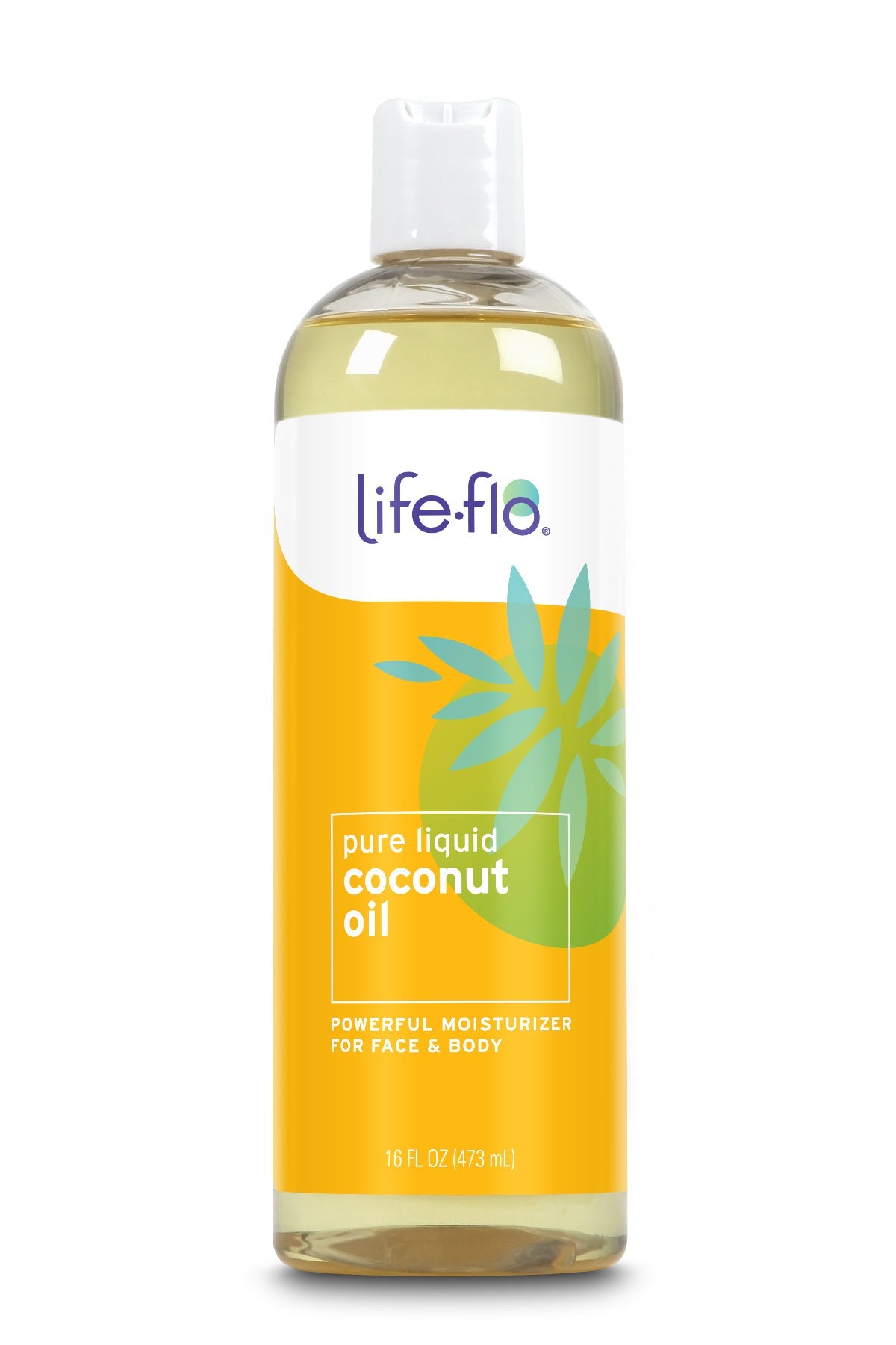 Life-flo Fractionated Pure Liquid Coconut Oil 16 oz